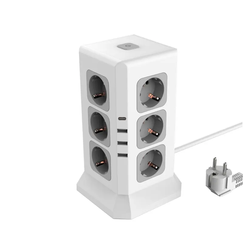 РОЗЕТКА ЕВРОПЕЙСКОГО СТАНДАРТА TOWER С USB